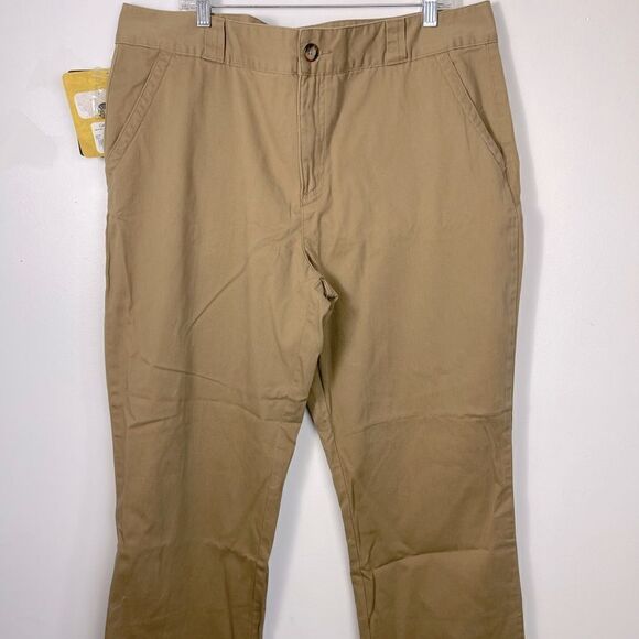 NWT Tan Size 20 Eddie Bauer Pants! - Picture 1 of 8